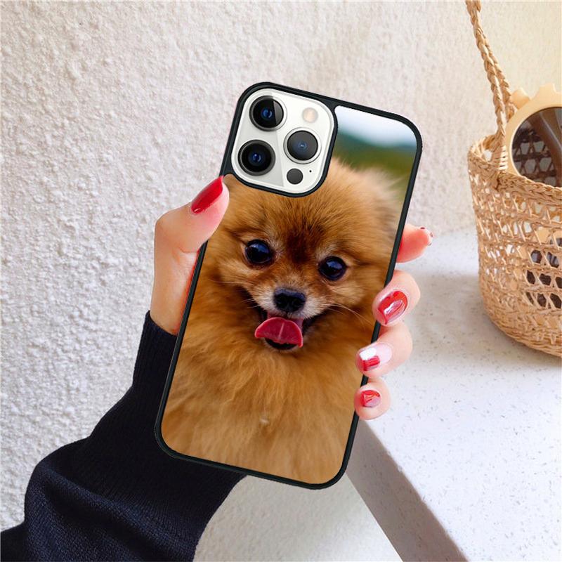 Pomeranian dogs dog Phone Case for iPhone 17 Air 16 Coque 15 14 12 13 PLUS 11 PRO MAX Back Cover Fundas Shell