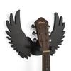 Guitar Wall Hanger Wooden Guitar Hanger Stand Eagle Wings Design For Acoustic, Electric Guitars and Ukulele