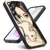 Fashion Girls For Samsung Galaxy S25 S24 S23 Ultra S22 S21 Plus S20 Black Soft Silicone Protective Case