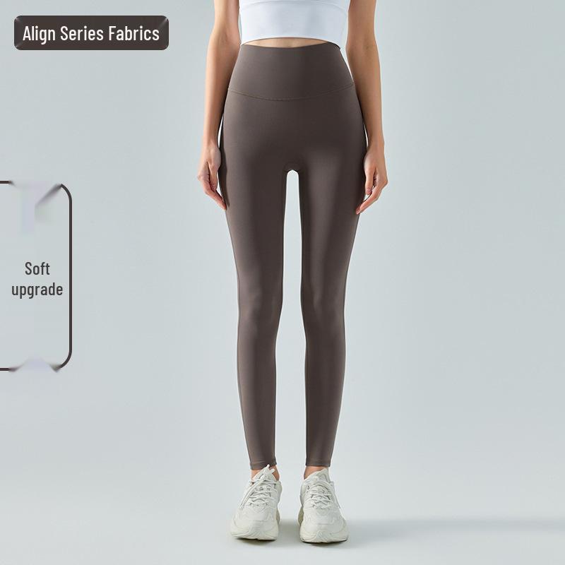 High Waist Nude Feel Seamless Yoga Pants for Women - Quick-Dry, Butt-Lifting, Tight Running Fitness Wear