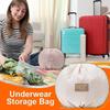 1PC Space-saving Ultra Light Underwear Privacy Travel Multi-functional Organizing bag Aesthetic Polyester Portable Storage Bag