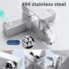 Household Shower Set Bathroom Hot And Cold Water Mixing Valve Faucet Stainless Steel Bathtub Water Tap