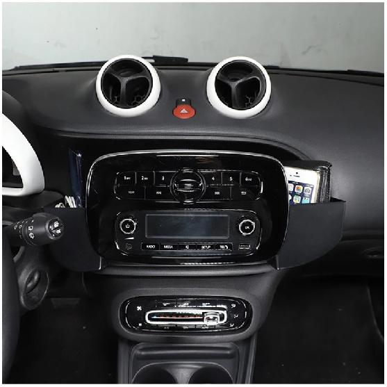 Car Central Console Organizer Box for Mercedes Smart 453 Fortwo Forfour 2015-2019 Storage Box Container Case Accessories