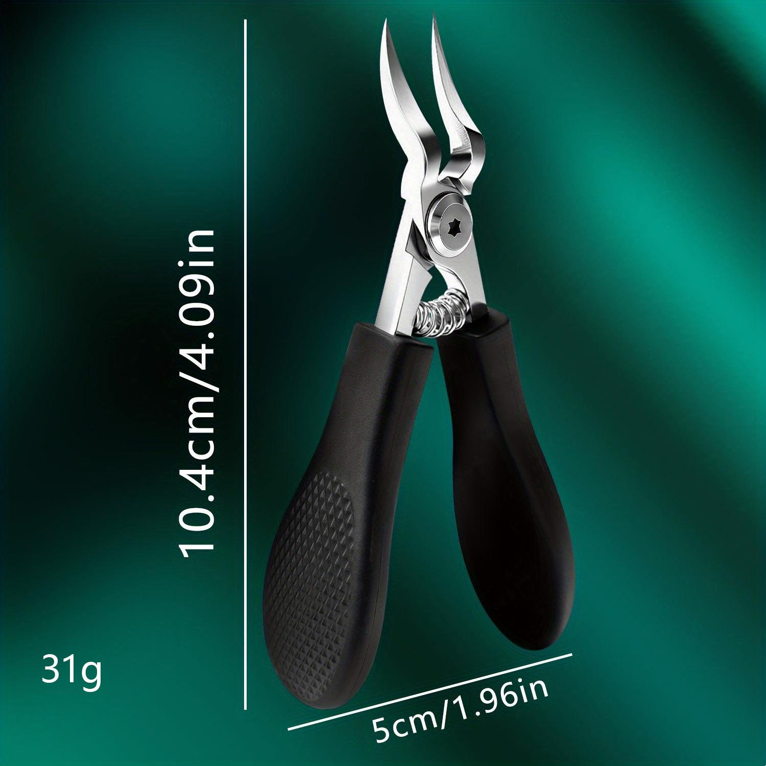 Heavy Duty Nail Clipper Set Stainless Steel Long Handle Large Opening Manicure Tools for Women Men In Stock Fast Shipping