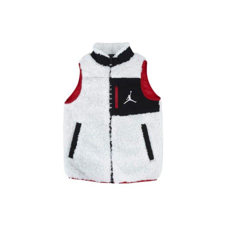 Jordan Kids Stand Collar Zipper Sleeveless