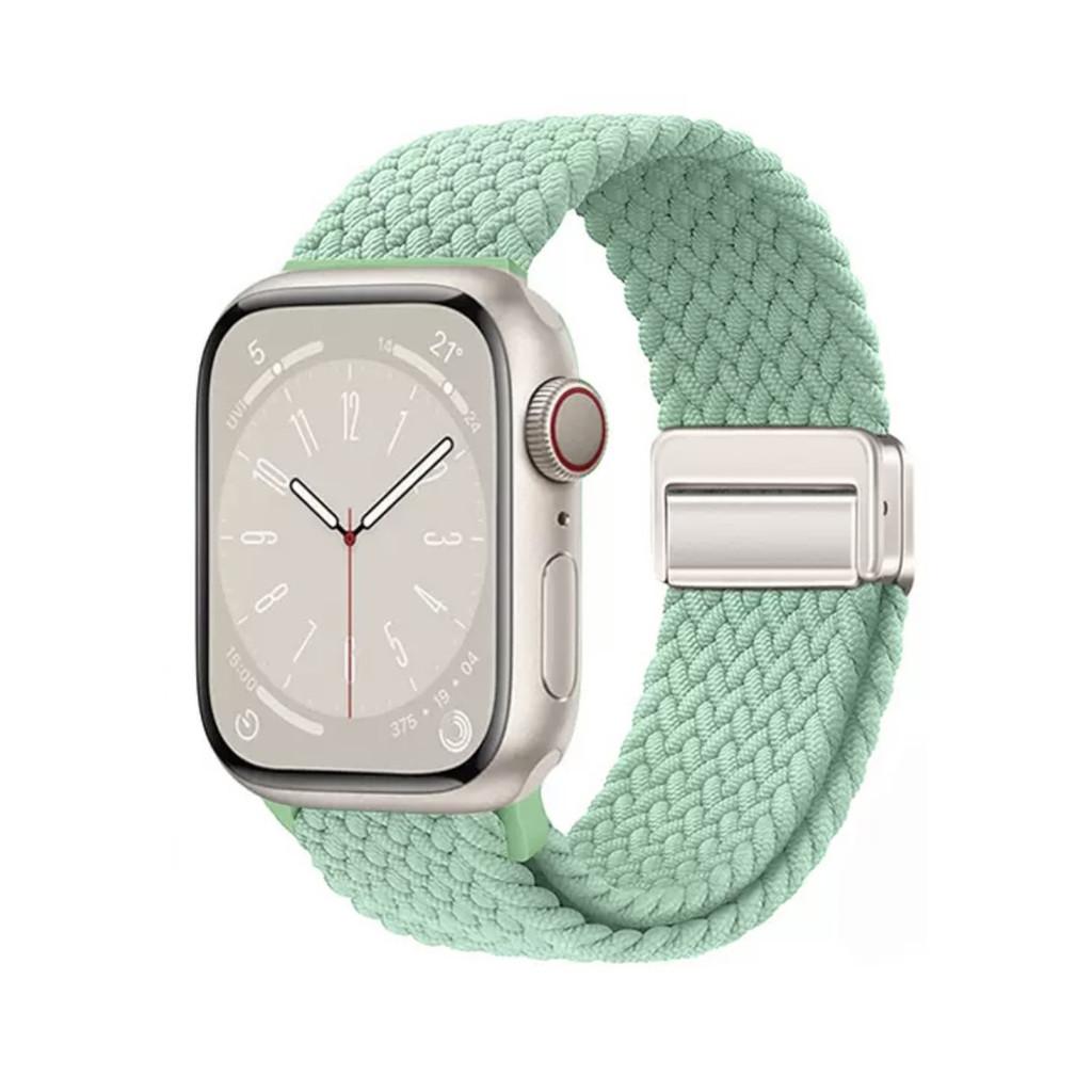 Cinturino in Tessuto di Nylon Multicolore per Apple Watch 46mm 42mm 44mm 40mm 45mm 49mm 41mm iWatch Serie Ultra 3 SE 3 11 10 9 8 7 6