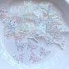 New 100Pcs New Cute Mini Shiny Little Butterfly Resin Figurine Crafts Flatback Cabochon Ornament Jewelry Making Hairwear Accesso
