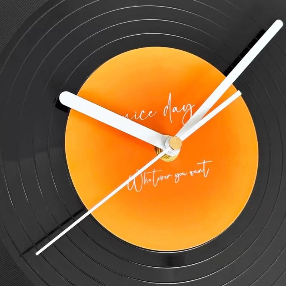 Sunset Vinyl Record Wall Clock Silent Mechanism DIY Wall Clock Decorative Wall Clock  Living Room