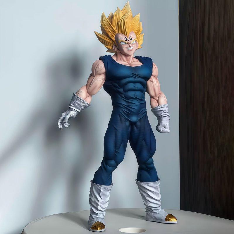 Sg Majin Vegeta Dragon Ball Super Saiyan Anime Collectible Action Figure Statue Desktop Decor Toys Ornament Gift For Anime Fans