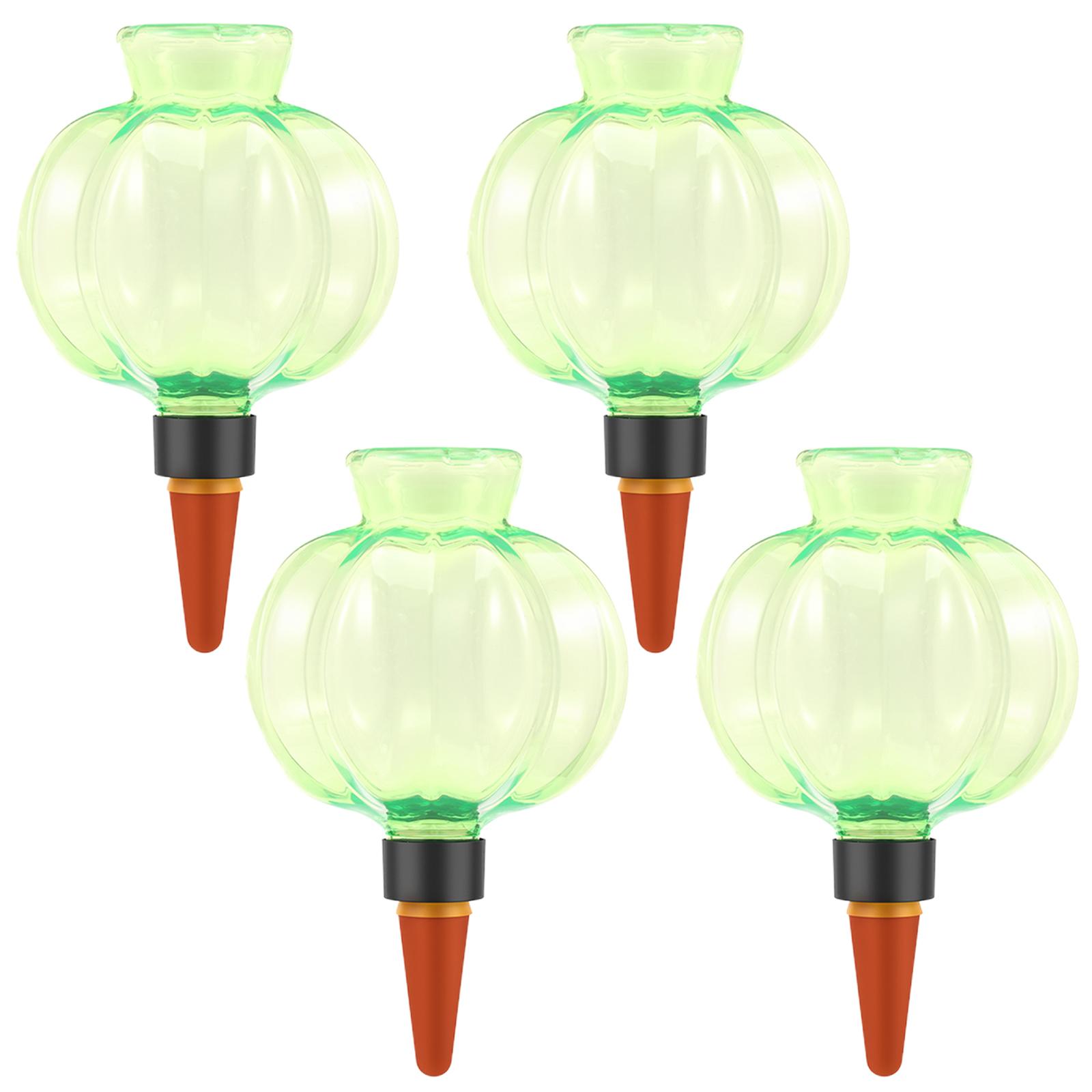 

4Pcs Automatic Drip Irrigation Plant Waterer Globe 500ml Self Watering Device Insert Garden Indoor Flower Pot Supplies