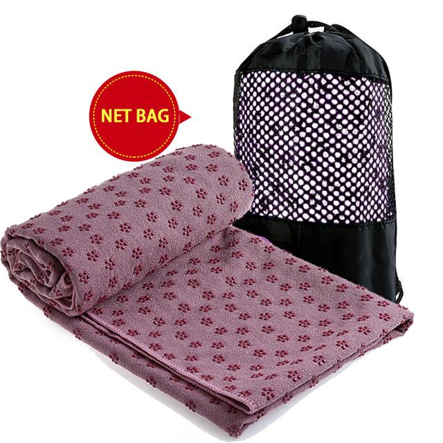 Tragbare Yoga Anti-Rutsch Decke Yoga Matte Handtuch Sport Decke Reise Falten Fitness Übung Pilates Handtuch Fitness Ausrüstung