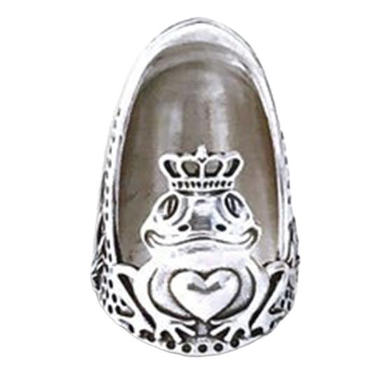 

Наперсток Лягушка-принц Ретро Сплав Наперсток Рукоделие Защита для пальца Наперсток-лягушка Подарок