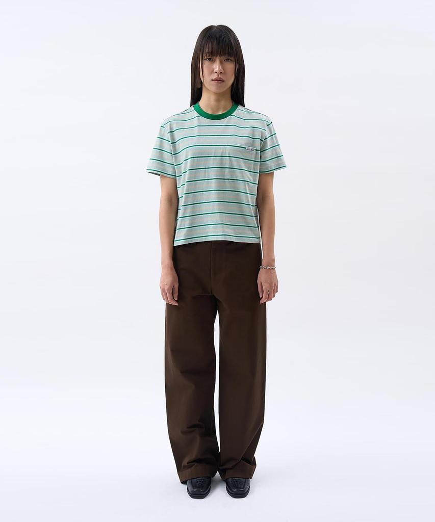 Aepeuteopeulei [Women] Savannah Striped T-Shirt Mint