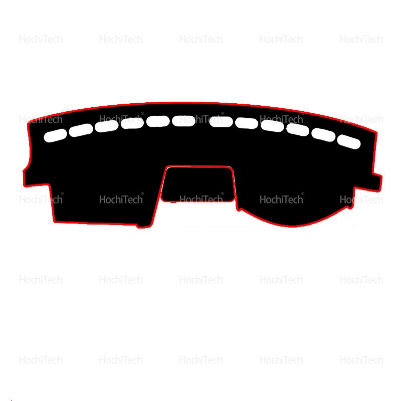 Auto Armaturenbrettabdeckung für Skoda Octavia 2 A5 MK2 1Z 2005-2014 Auto Armaturenbrett Matte Teppichpolster Sonnenblende Umhang Kissen