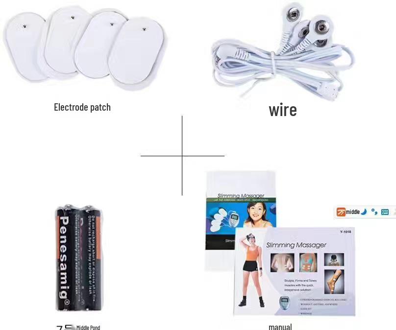 Spot 1018 Home Low-Frequency Pulse Electric Shock Massager Patch