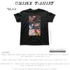 Samurai Champloo Anime Trio Charakter Grafik T-Shirt Retro Samurai Stil Baumwolle Unisex Lässig Kurzarm Streetwear T-Shirt