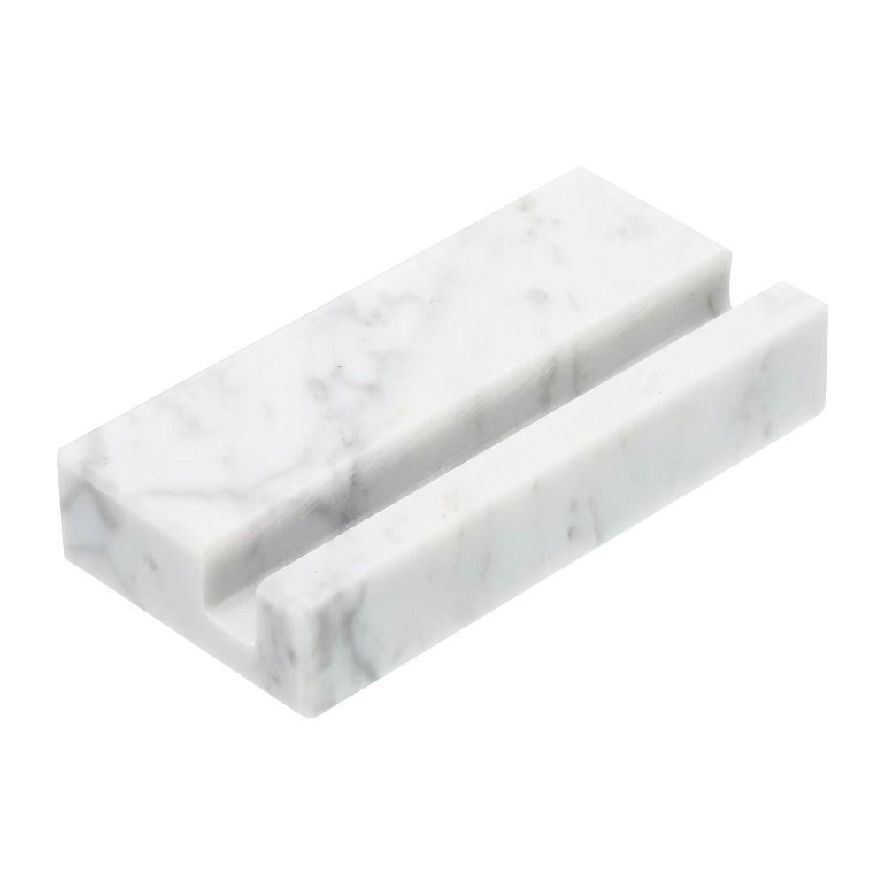 Marble Mobile Phone Holder Thickened Card Stand Organizer Durable Business Card Holder Trade Shows