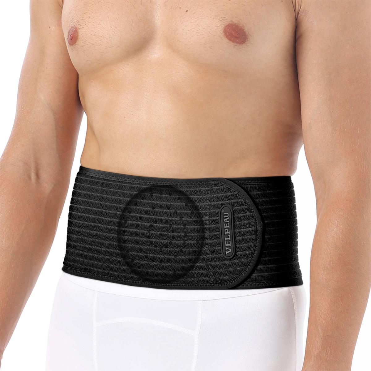 

Durable And Safe Velpeau Umbilical Hernia Belt For Epigastric Incisional And Belly Button Hernia Abdominal Support Binder With 1 Compression Pad Large