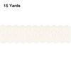 15 Yards Mesh Lace Fabric Embroidered Edge Wave Lace Peas Pattern Dot Lace  DIY Sewing