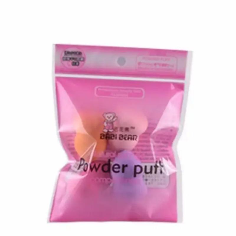 4pcs Makeup Sponge Powder Puff Dry and Wet Combined Beauty Cosmetic Ball Foundation Powder Puff Bevel Cut Make Up Sponge Tools