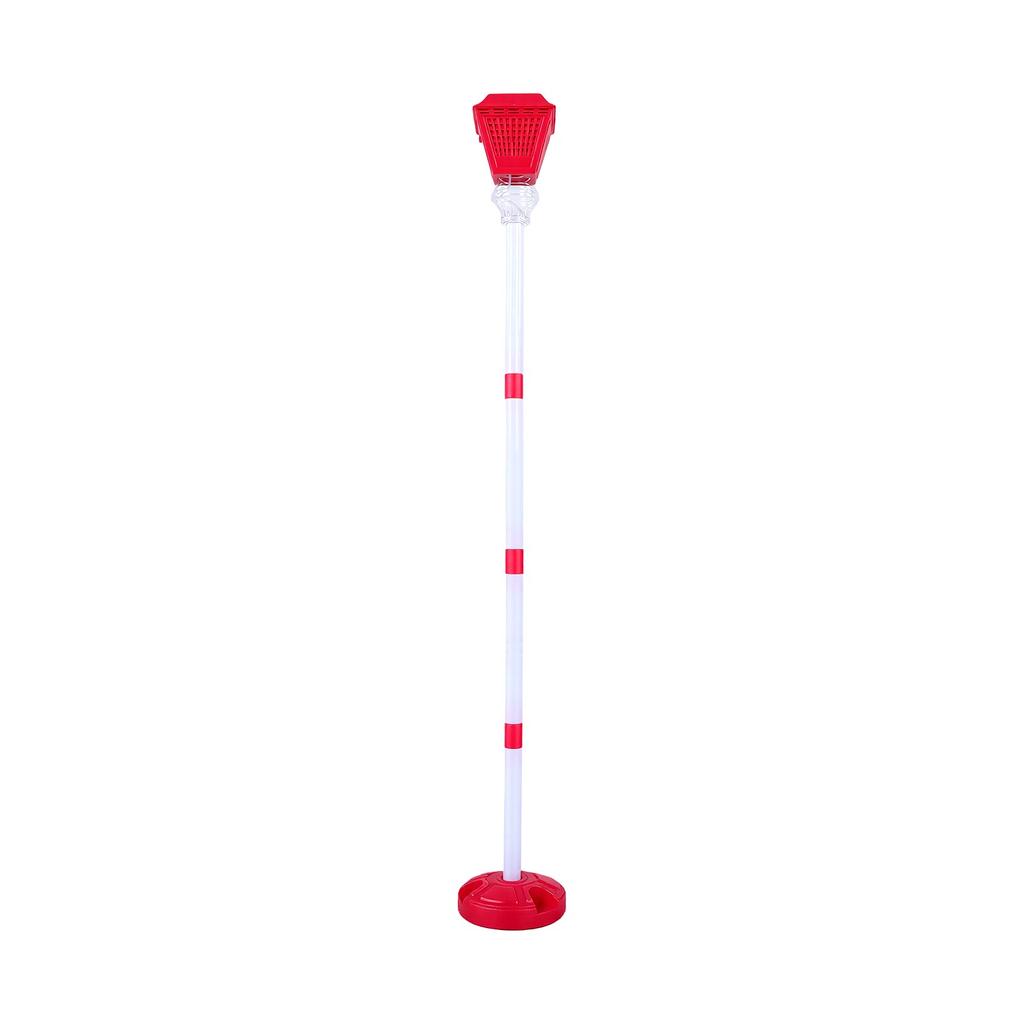 Bubble Machine 3 Gears Height Adjustable Detachable Rechargeable Sound and Light Outdoor Bubbles Blower Machine for Camping Red