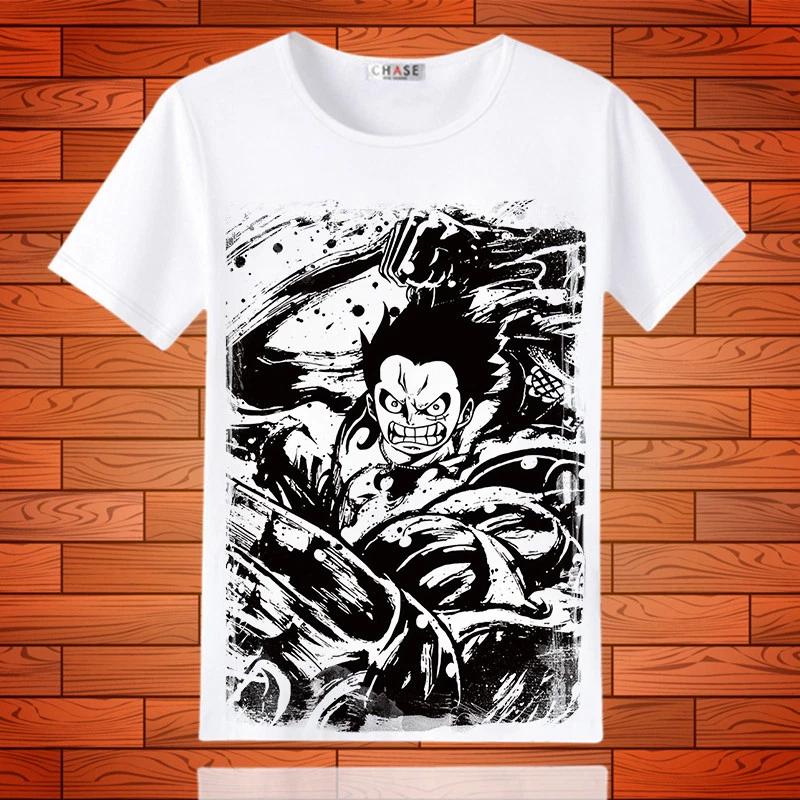 Cosplay One Piece Luffy Luffy Anime Manga T-Shirt Costumes Polyester New M