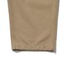 HISHANDER Belted Wide Chino Pants [Beige]