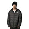Li Ning Kurze Stehkragen Daunenjacke mit Logoprint Herren Oberbekleidung Schwarz AYMR435-6