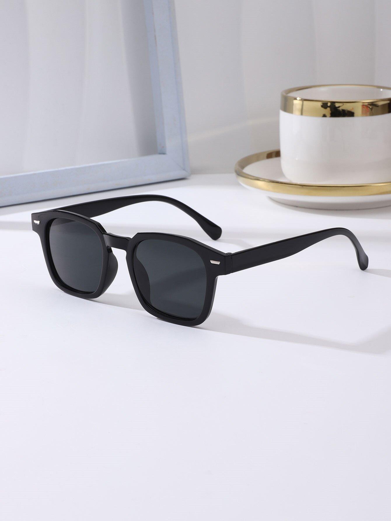 

Classic Retro Men S Square Frame Sunglasses Men Summer Driving Sunshade Eyeglasses Fashion Women S Shades Uv400 Eyewear 1PC