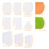 Set of 3 Plastic Cake Scrapers Set of 2 Silicone Bowl Scraper Dough Cutter Icing Smoother Tools Cake Decorating Supplies    0098