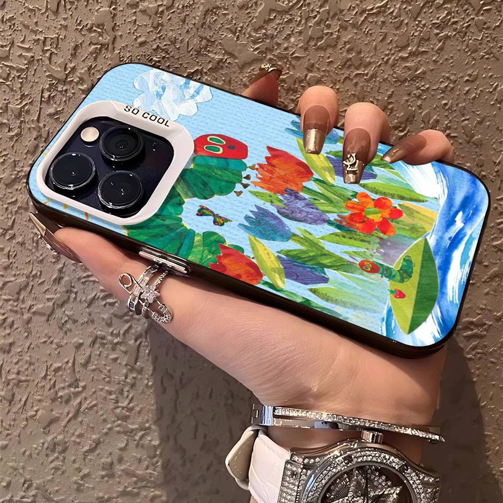 The Very Hungry Caterpillar Phone Case For IPhone 17 16 15 14 13 12 11 Pro Max Plus Pro Colorful Shell