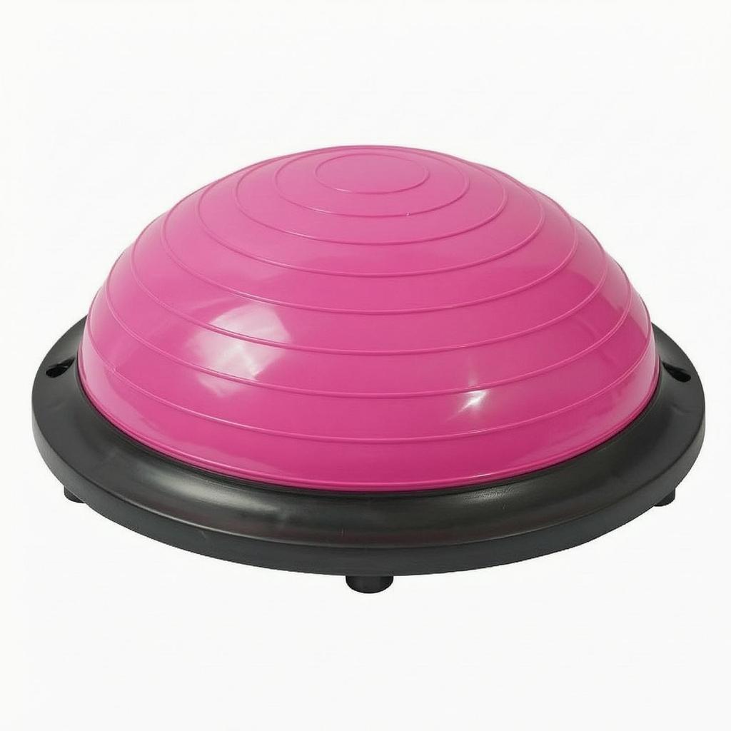 Stable HalfDome Balance | Concentric circle Textured Surface, SpaceSaving LowProfile Design,