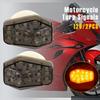 2x Smoked Flush LED Turn Signal For 2000 2001 2002-2005 Suzuki GSXR 600/750/1000