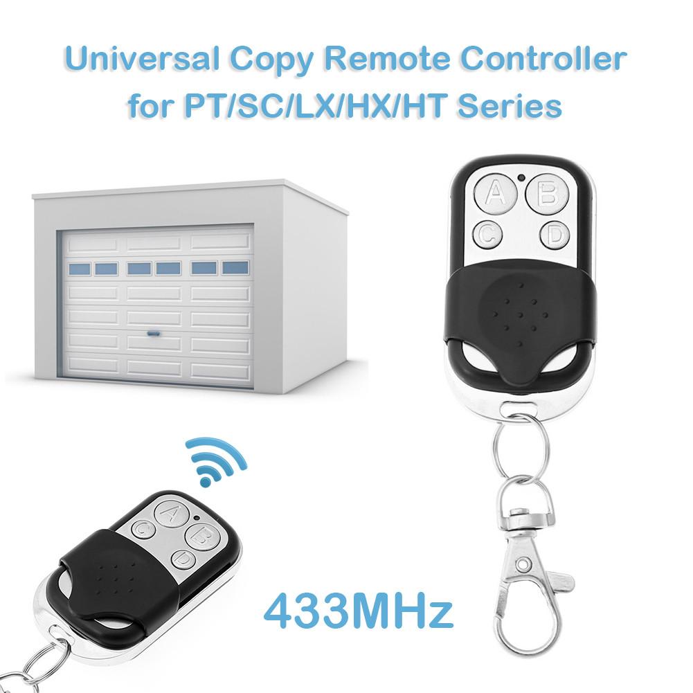 Universal 433MHz Remote Control Cloner 4 Button Garage Door Gate Opener 5pcs Set