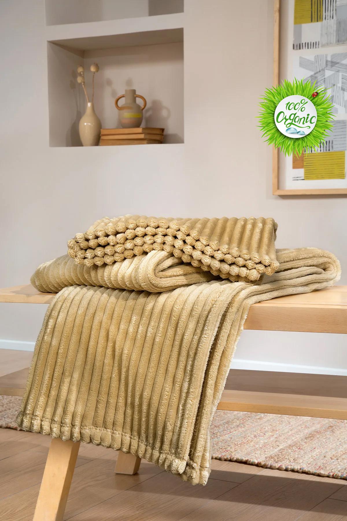 

Tv Battaniyesi 140x190 Cm - Hardal