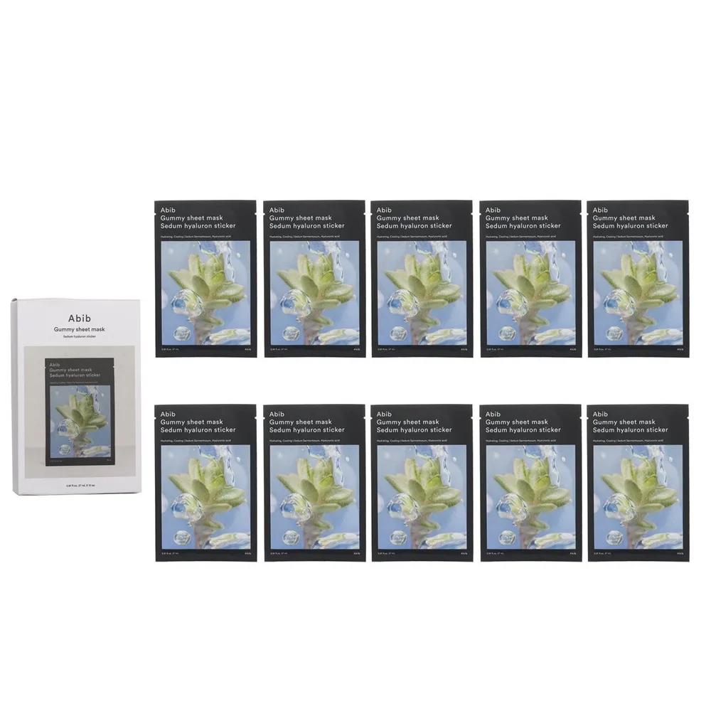 Гелевая маска-патч для лица Sedum Hyaluronic Sticker 27 мл x 10 шт.