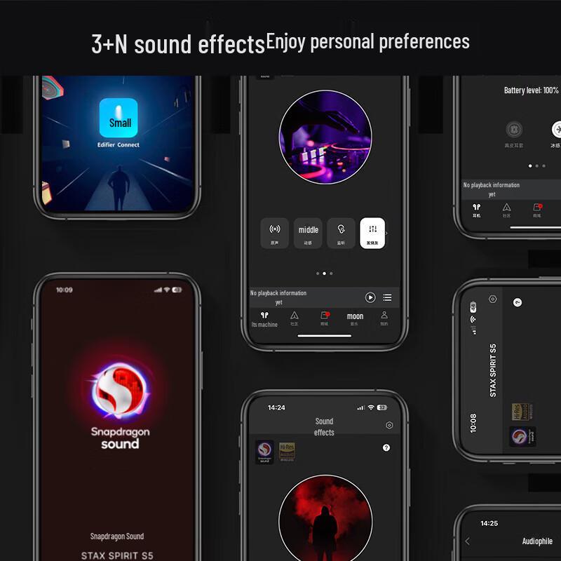 Edifier STAX SPIRIT S5 Over-Ear Planar Bluetooth Headphones