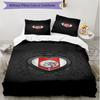 3pcs Duvet Cover Set (1*Duvet Cover + 2*Pillowcase, Without Core), Ajax Print Soft All‑Season Bedding Set, Home Bedroom Decor Gift