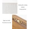 EverToner For L Dopp Kit Insert Organizer Dupont Paper Makeup Pouch Lightweight Bag Modification Accessory
