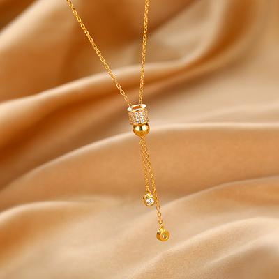 Advanced Necklace, Light Luxury, Niche Design, Tassel Necklace, Collarbone Chain, New Year's Collection