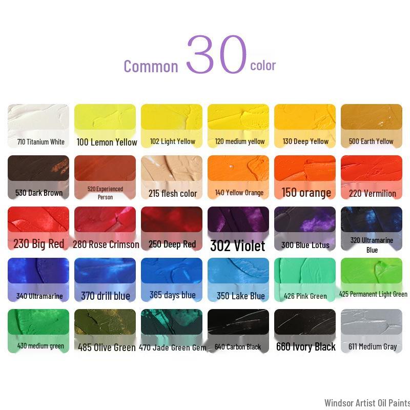 Sanatçılar, Öğrenciler, Yeni Başlayanlar ve Dış Mekan Çizimleri İçin Winsor & Newton Yağlı Boya Seti