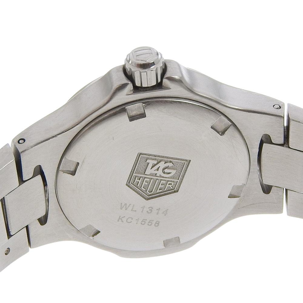 Tag Heuer Kylium Watches WL1314 SilverDial Stainless Steel Quartz Analog Display Women Used