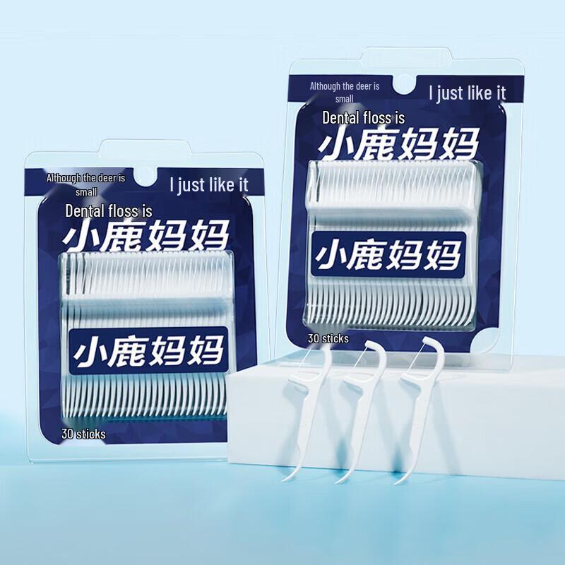 Deer Mum Dental Floss Picks - Family Pack