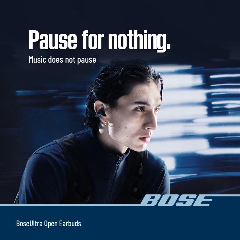 BOSE Ultra Open Earbuds with Ear Clip Design