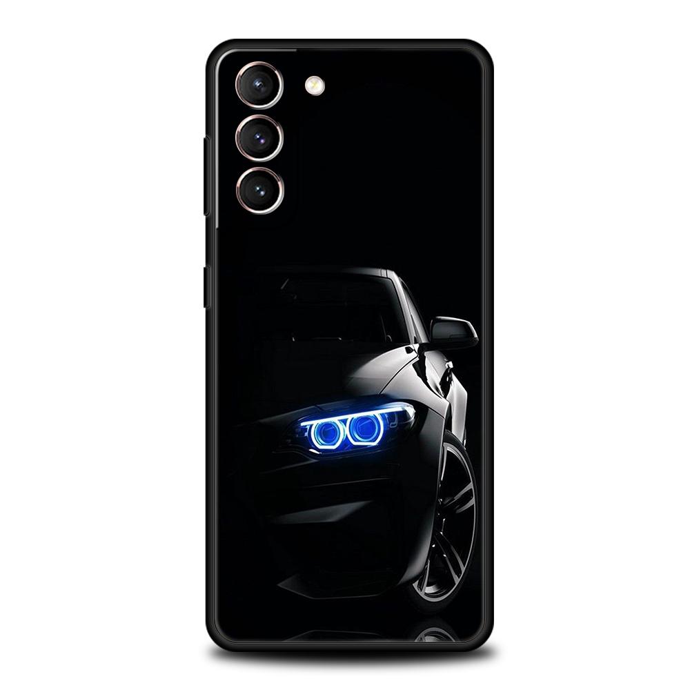 

Cool Sports Black Car Case for Samsung Galaxy S24 S23 S22 S20 S21 FE Ultra S24 S23 S10 S10E S9 S8 Plus 5G Silicone Phone Cover Samsung S23