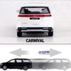 Kia Carnival Minicar Diecast, Blanc/Noir 2 couleurs, De Corée