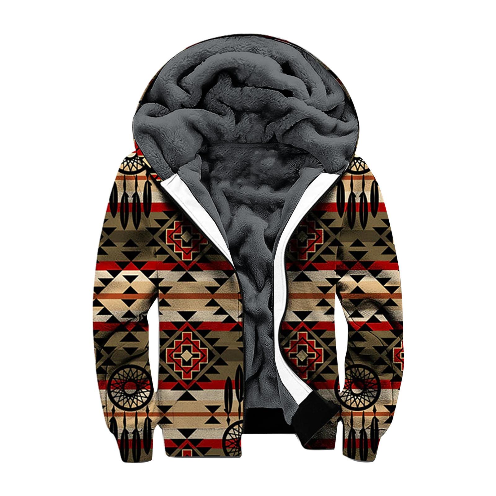 

Мужской индивидуальный повседневный свитер на молнии с длинным рукавом и принтом, толстый хлопковый костюм, зимний костюм M верблюд