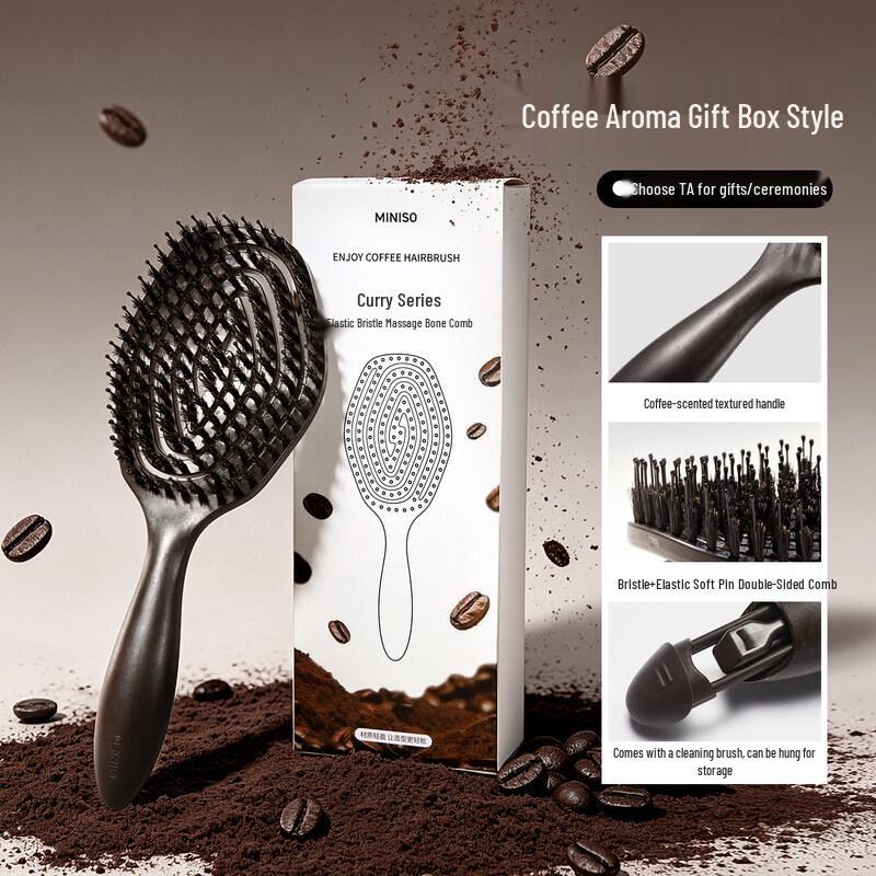 MINISO Boar Bristle Massage Comb
