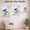 Disney Mulan Cherry Blossom Butterfly Diamond Painting Art Kit Handmade DIY5D Home Decor Gift