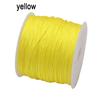 Corda di seta 45M/0,8MM trecciata in nylon per Fai da te per Forniture per la creazione di gioielli Nappe Perline Artigianato intrecciato Corda di nylon satinato CS003